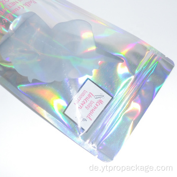 Holographische Mylar Zip Lock Standup Bag